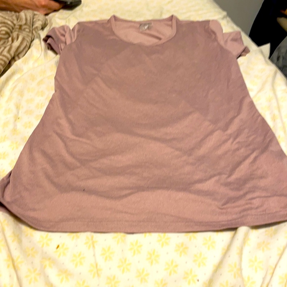 Cute light purple excuse shirt!!